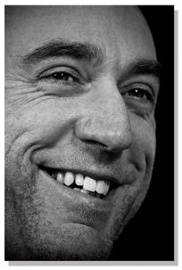 Welsh writer Dave Lewis, photo by Dave Jones