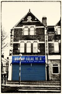 Muslim shop, Cardiff