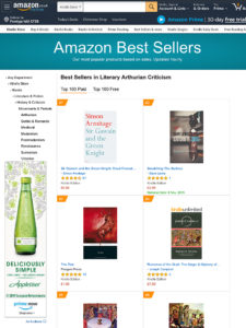 Amazon best seller charts