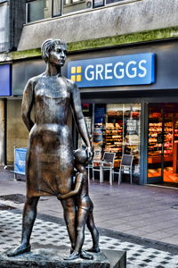 Statue, Cardiff