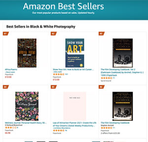 Africa Poems in Amazon best seller charts